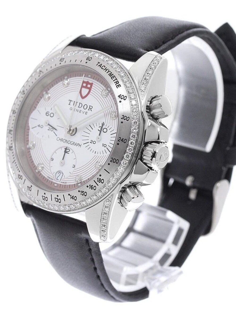 TUDOR Classic 20310 Lug Bezel Diamond